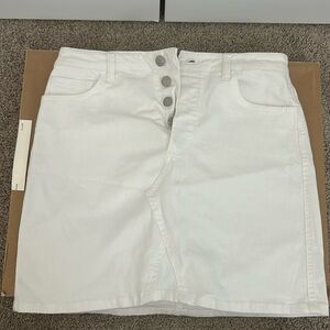 Harper Heritage White Skirt